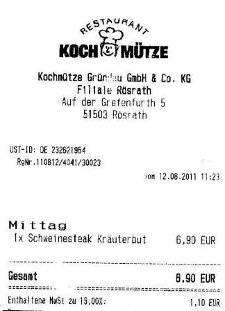 hvsr Hffner Kochmtze Restaurant